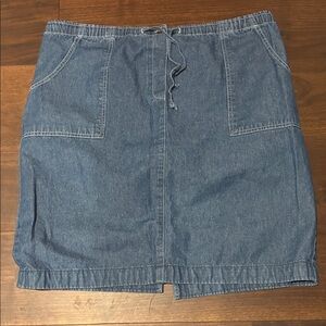 Just My Size Denim Blue Mini Skirt Sz 18W-20W